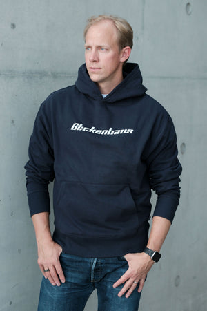 Recycled cotton relaxed hoodie